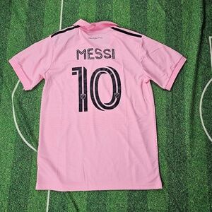 Men's Messi Inter Miami Mens Soccer Jersey Playera de Miami Male Football Shirt